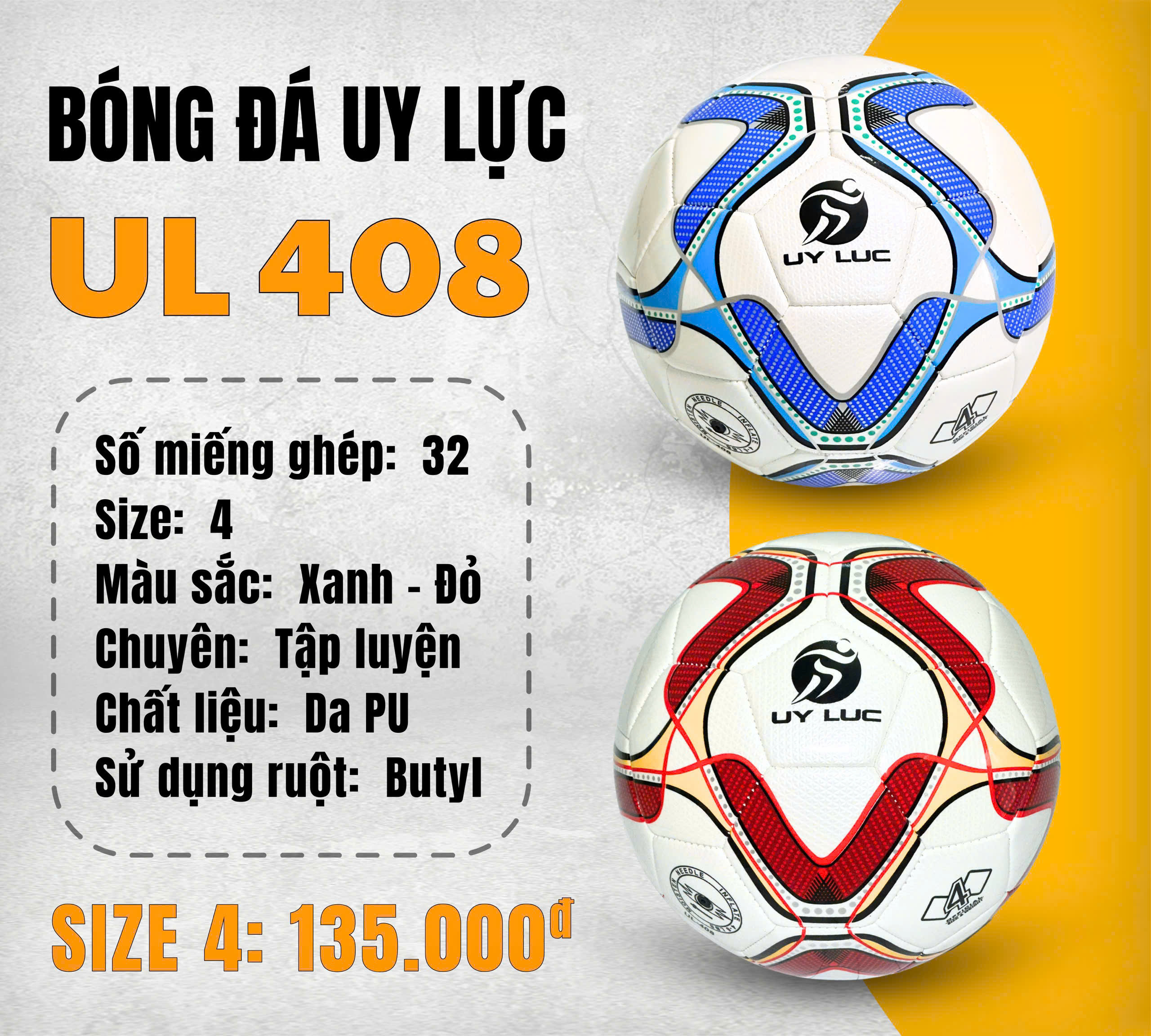 Bóng đá Uy Lực UL408