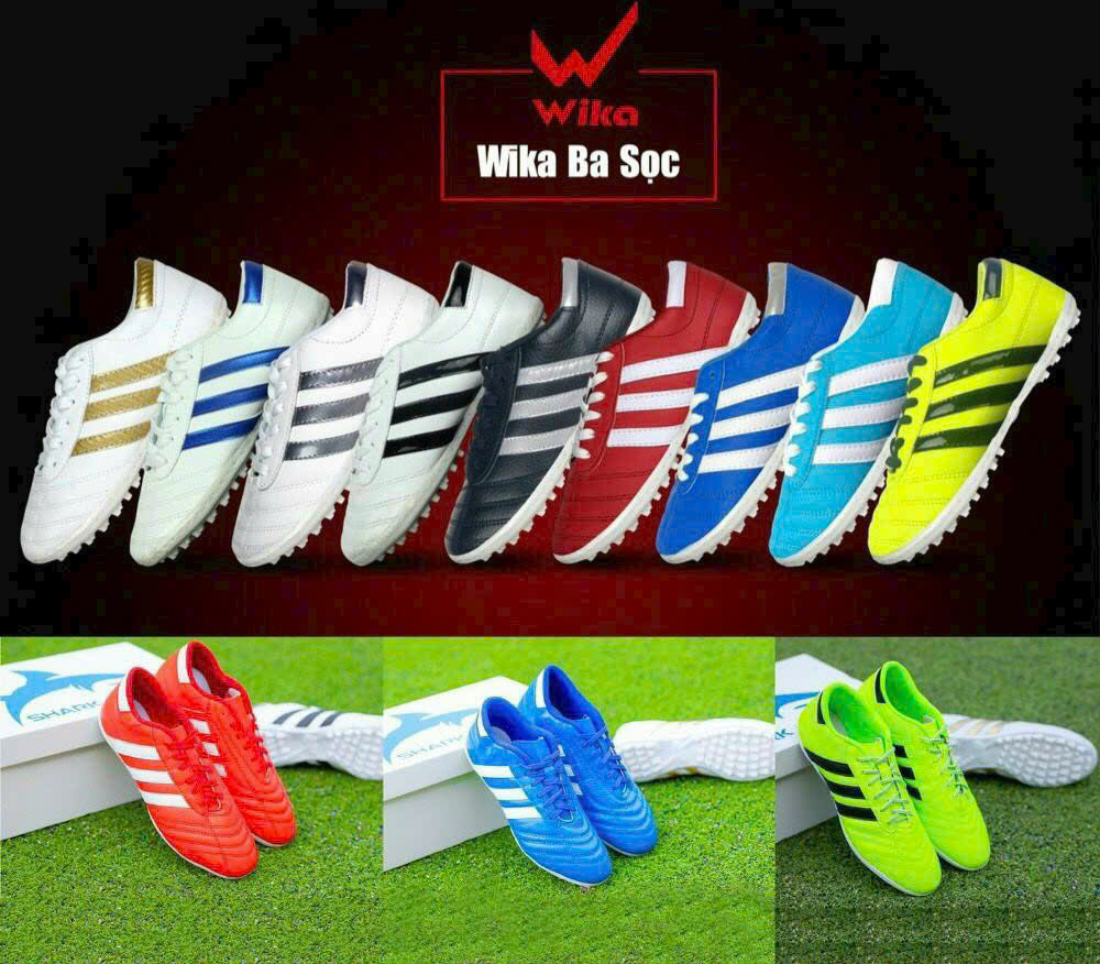 Giày bóng đá Wika Rainbow Pack