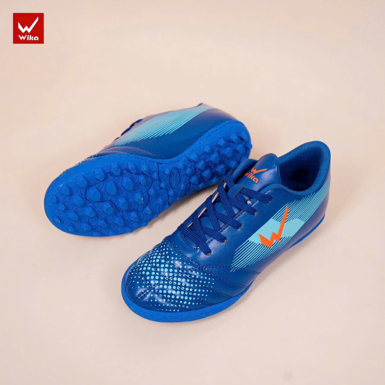 Giày bóng đá Wika Xanh Biển