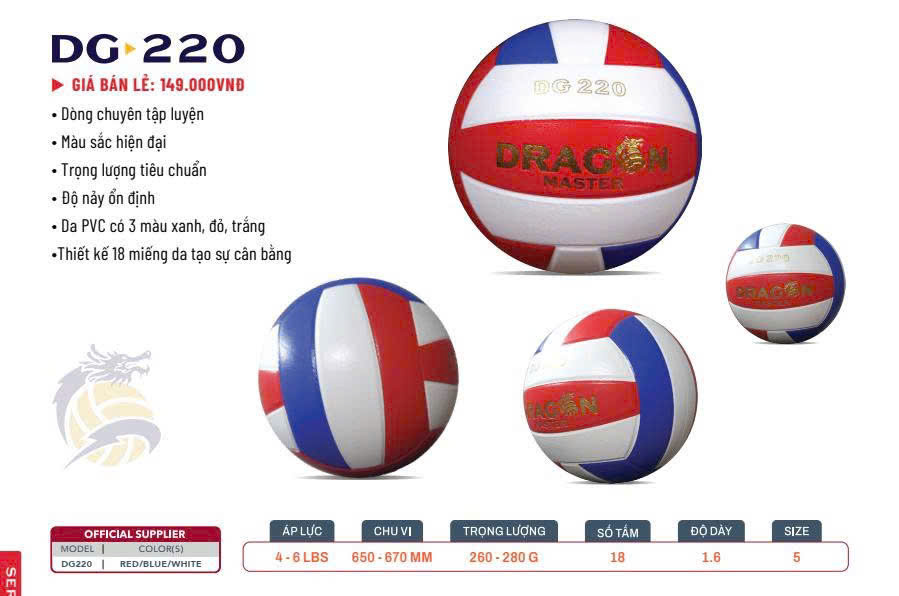 Bóng chuyền Động Lực DG220