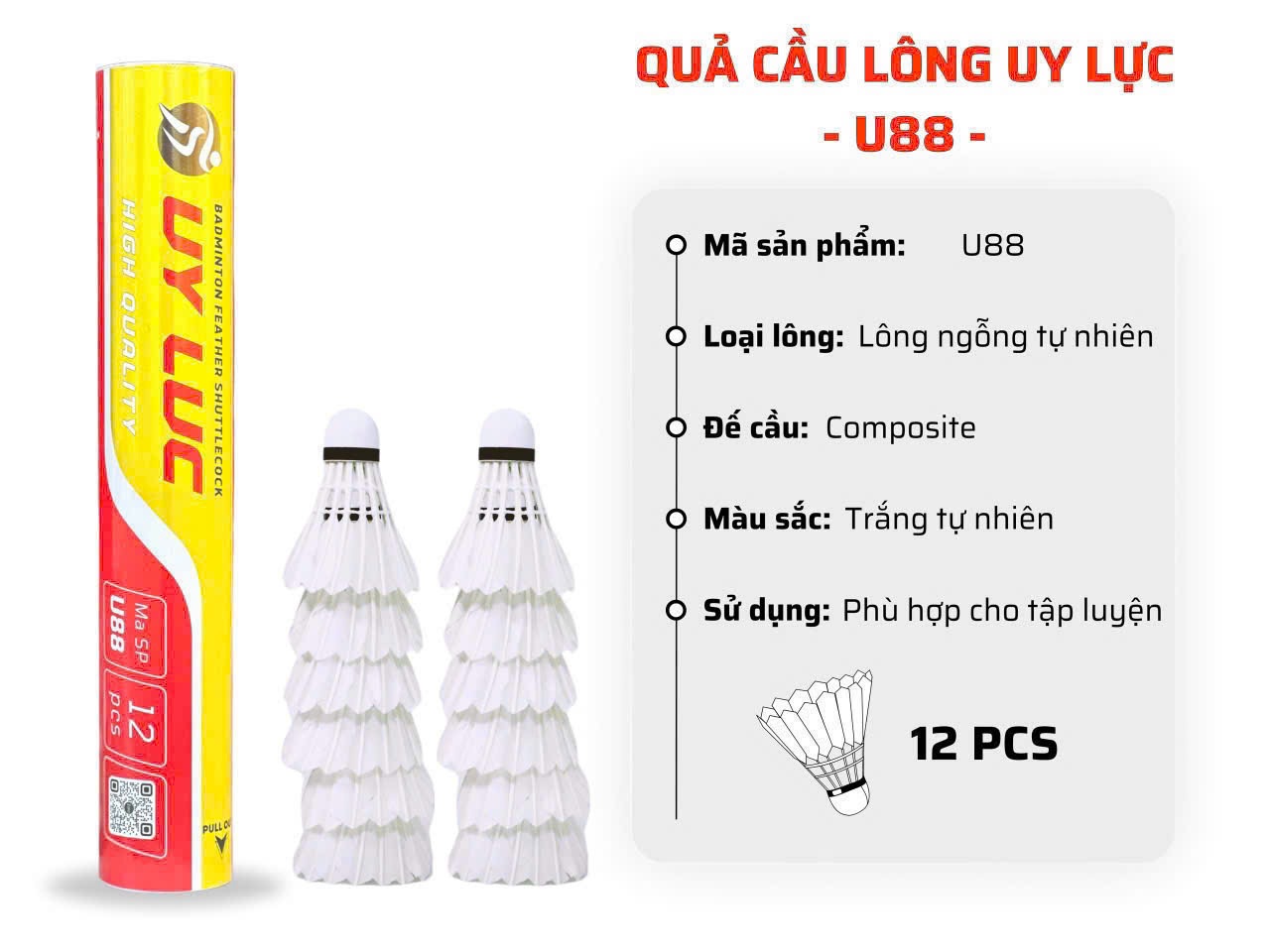 Cầu lông Uy lực U88