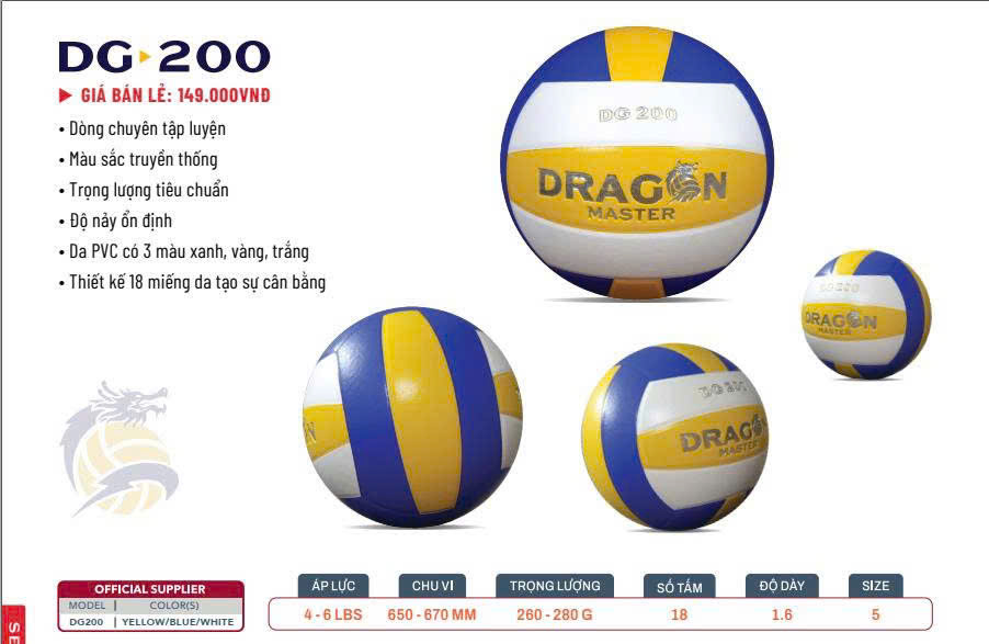 Bóng chuyền Động Lực DG200